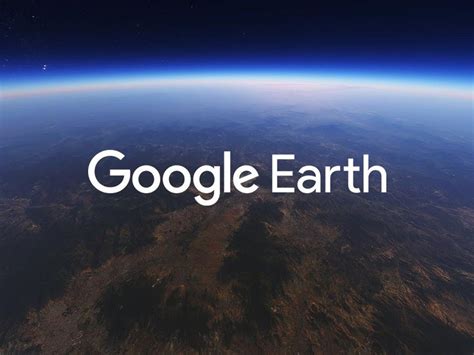 Google Earth .